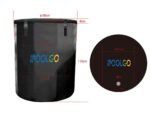 Aufblasbares Eisbad 8 cm – mit Luftpumpe, Isolierabdeckung, Reparaturset und Rucksack – iPoolGo – Bild 7