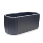 Aufblasbares Eisbad 8 cm – mit Luftpumpe, Isolierabdeckung, Reparaturset und Rucksack – iPoolGo