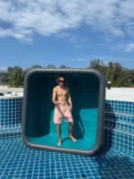 Aufblasbarer Quadratpool mit Drop-Stitch-Technologie | iPoolGo – Bild 4