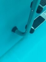 Ipoolgo Pooltreppe zur Wandmontage – Edelstahl – Bild 2